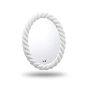 Oval Pp Wall <b>Mirror</b> 16x21 Inches Elegant Design For Home Decor - Product Image 2