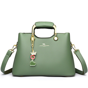 Bolsos de Hombro Cruzados de Cuero PU Suave de Alta Calidad para Mujer, Bolso de Mano de Gran Capacidad, Nueva Tendencia de Moda, Bolso Tote de Diseñador para Mujer - Product Image 1
