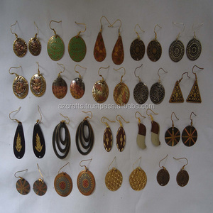 Encanto del corazón plateado pendientes de aro de oro de plata esterlina de joyería de las mujeres de regalo fiesta de moda pistola novia estilo OEM - Product Image 1