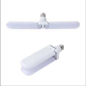 Bombilla LED con Aspas de Ventilador Plegables Ajustables de 360 Grados, Marca OEM de Fabricantes, 20W 40W 50W 60W E27 B22 100lm/<span class=keywords><strong>w</strong></span> - Product Image 5