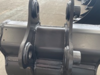 Godet de terrassement robuste 1,1-1,3 m³ en acier Q355B, résistant à l'usure NM400, 5 dents, pour excavatrice 24-25 tonnes, attache pour mines et carrières, garantie 1 an