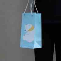 Taza de agua de cartón de Color sólido, bolsa de mano, taza termo y bolsa de regalo de cigarrillos para cumpleaños/embalaje de cartón de negocios