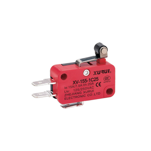 16A 250VAC 1/2HP 3 Pin Micro Switch V-153-1C25 - Product Image 1