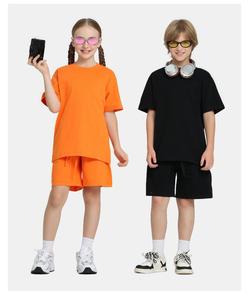 T-<span class=keywords><strong>shirt</strong></span> pour enfants en coton à manches courtes imprimé sur mesure en gros, t-shirts pour enfants pour garçons et filles, logo OEM, t-<span class=keywords><strong>shirt</strong></span> décontracté pour enfants - Product Image 3
