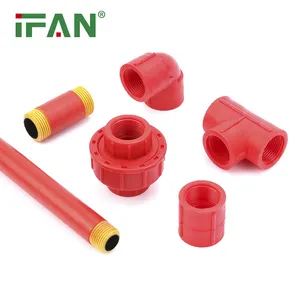 Ifan Fabricage Pph Pijp En Fittingen Pph Buis Waterconnector Reducer Koppeling Draad Elleboog Pph Fitting