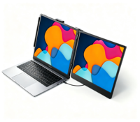 Nouvelle Tendance 2026 S1 Moniteur Portable IPS 14 pouces 1080P FHD LCD, Extension d'écran Double pour Ordinateur Portable, Plug-and-play, Aucun Pilote Requis
