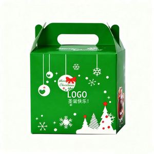 High Quality Customized Logo Wholesale Price Christmas <b>Paper</b> Foldable Drawer Gift Packaging Box for apple or Candy - Product Image 2