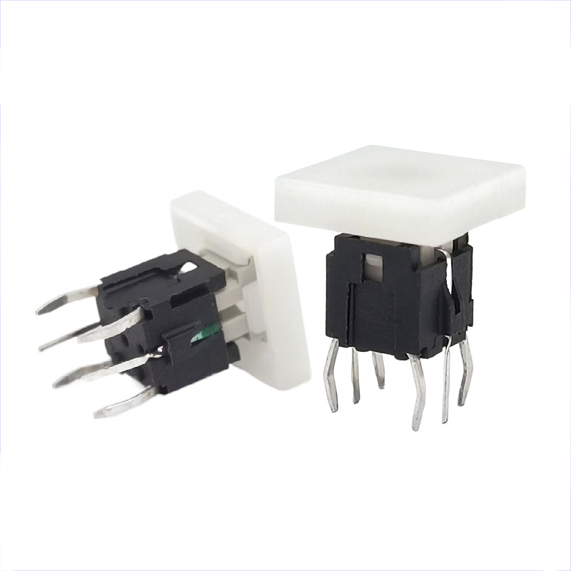 10 Mini Boutons Poussoirs Tactiles 6x6x5 Mm - Réf. 393, Pour PCB, Neufs