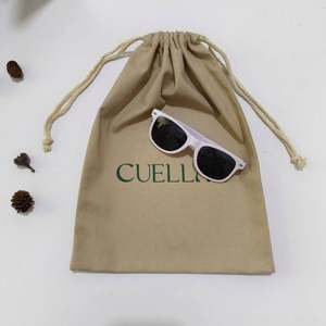 Savon cadeau personnalisé écologique en gros, imprimé avec un logo, pochette en toile, sac en toile à cordon - Product Image 5