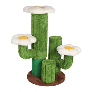 <span class=keywords><strong>Arbre</strong></span> <span class=keywords><strong>à</strong></span> <span class=keywords><strong>chat</strong></span> classique grand et moderne en bois massif, multi-niveaux, avec griffoir et lit, centre d'activités - Product Image 2