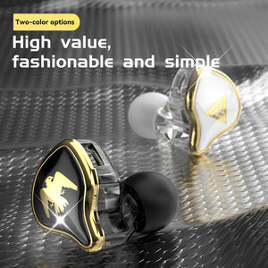 EDX PRO 1DD Auriculares Dinámicos AK6 <span class=keywords><strong>Ares</strong></span> HIFI Música Deporte Auriculares In Ear Auriculares Deportivos Cancelación de Ruido Auriculares con Micrófono - Product Image 4