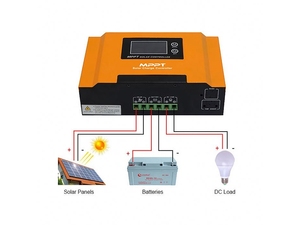 Giá cả hợp lý 60A Hybrid MPPT <span class=keywords><strong>SOLAR</strong></span> <span class=keywords><strong>CHARGE</strong></span> <span class=keywords><strong>CONTROLLER</strong></span> 12V/220 loại ứng dụng cho chiếu sáng max PV Điện áp 150V - Product Image 2