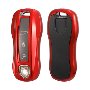 <span class=keywords><strong>Funda</strong></span> de TPU suave de primera calidad para llave de coche, carcasa de accesorio para <span class=keywords><strong>Porsche</strong></span> Macan 718 Cayenne Paramela 911 con llaveros, llavero, bolsa - Product Image 6