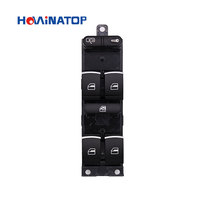 HOWINATOP 3BD959857 Interruptor de Control de Ventana Lateral del Conductor para VW 1999-2004 GTI Golf 4 Jetta MK4 Bora Beetle Passat B5