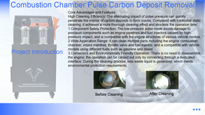 Устройство для интеллектуальной очистки от нагара и осадка с циркуляционной обработкой, автоматический декарбонизатор двигателя для OEM-производства и обработки - Product Image 4