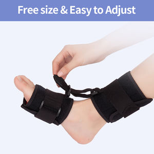 Penstabil pergelangan kaki nilon dapat diatur, penahan kaki jatuh untuk Reel, perlindungan penjepit Drop kaki pengangkat dorsifleksi dalam rehabilitasi - Product Image 5