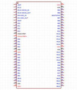 STM32L431RCT6 ไมโครคอนโทรลเลอร์ 32 บิต วงจรรวมแบบ QFP แพ็คเกจ 10x10x05P พร้อมเซมิคอนดักเตอร์แบบอะนาล็อก LQFP-64 - Product Image 4