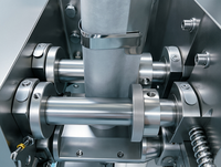 Machine d'emballage automatique pour sachets de thé, de poudre et de produits secs en sachet filtre ou pochette verticale