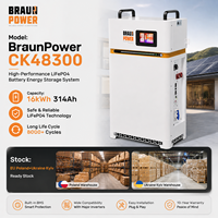 Batería de Almacenamiento de Energía Doméstica de 16 kWh para Uso Residencial, con +8000 Ciclos de Carga, para Respaldo Eléctrico del Hogar (Stock UE+Ucrania)
