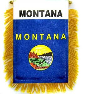 现货快速运输数字印刷国家定制蒙大拿州国旗 - Product Image 6