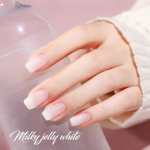 طلاء أظافر جل بالأشعة فوق البنفسجية على الطراز الكوري الاحترافي 12 لونًا تظهر زجاجة رسم أظافر بيضاء تصنعها بنفسك لتعبئة شعار قابل للتخصيص - Product Image 3