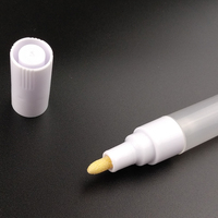 En Plastique transparent Moyen Conseils 4.5mm Pointe Aquarelle Huile Acrylique Peinture Marqueur Stylo Vide Tube de Fontaine D'encre Recharge Stylo