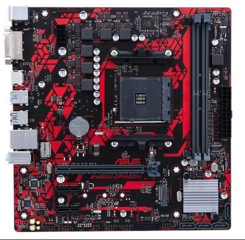 Wholesale Used a Sus B450M-DRAGON AMD AM4 Micro-ATX Gaming Motherboard DDR4 SATA Integrated Graphics Desktop