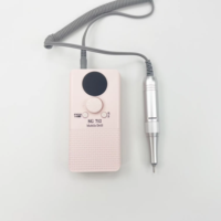 Perceuse à ongles sans fil SG712 professionnelle 45000 tr/min, perceuse à ongles électrique rechargeable portable 30W, kit de manucure