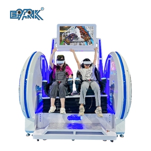 9d Vr 3 chaises de cinéma, Machine de jeu vidéo, équipement de simulateur de réalité virtuelle - Product Image 1