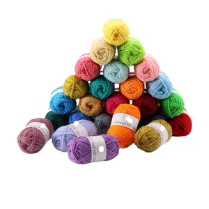 Charmkey 8ply double knitting sport worsted weight acrylic hand knitting yarn for crafts