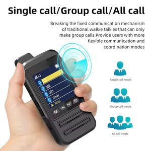 רדיו רשת POC אנדרואיד 4G מדגם H33 בהתאמה אישית מהמפעל, עם בלוטות', Wifi, GPS, עמידות למים בתקן IPX6, טווח אינסופי, מכשיר קשר. - Product Image 4