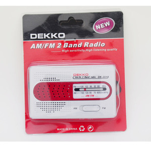 <span class=keywords><strong>DEKKO</strong></span>-Radio portátil de bolsillo con altavoz incorporado, radio digital AM/FM de doble banda, alimentado por 2 pilas AA, fácil de operar, apto para ancianos - Product Image 4