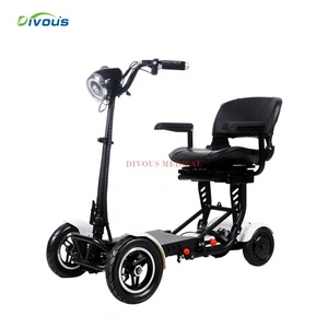 Ultra-lightweight Foldable Electric Scooter for Seniors <b>with</b> 18km/h Speed 25-40km Range Removable Battery - Product Image 3