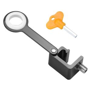 Niu Xiang Window Limiter Aluminum Alloy Drill Free Sliding Window Lock With Key Multi Position Limiting Device - Product Image 1