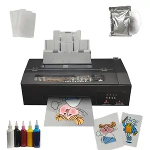EPSON L1800 를 위한 A3 모형 DTF 잉크젯 프린터 핫 세일 백색 잉크 열전달 기계 DTF 애완 동물 영화 T-셔츠 잉크젯 프린터
