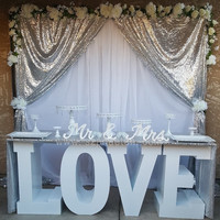 Fournitures pour Fête d'Anniversaire d'Enfants – Chiffres et Lettres (2/10) pour Table – Métal Acrylique Durable pour la Saint-Valentin, Thanksgiving, Noël