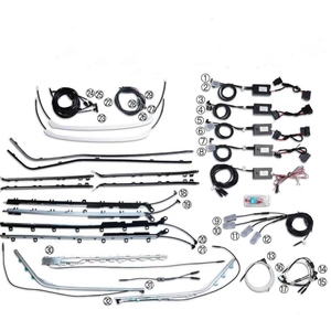 Pour <span class=keywords><strong>audi</strong></span> coloré nouvelle lumière ambiante pour A8L A8 D5 portes <span class=keywords><strong>LED</strong></span> illuminent la lumière de siège de lumière d'ambiance - Product Image 1