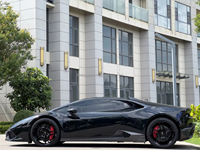 Capot moteur en fibre de carbone style V pour Lamborghini Huracan LP580-2 LP610-4 2014+ Kit carrosserie