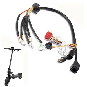 Custom assembly electric scooter wire harness