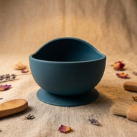 Assiettes et bols en silicone portables, adorables et mignons, approuvés LFGB, sans BPA, respectueux de l'environnement, avec compartiments séparés pour les aliments