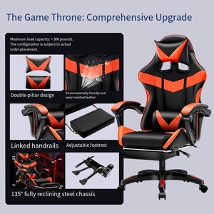 Chaise de jeu ergonomique réglable de qualité supérieure ALINUNU pour la configuration de bureau à domicile - Product Image 3