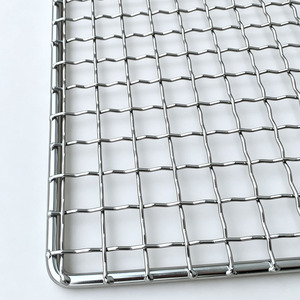 Grands plateaux de séchage en treillis métallique en acier inoxydable SUS 304 de qualité alimentaire pour four, pour le séchage de gâteaux, de pain, de viande séchée, et comme grille de cuisson pour four - Product Image 6