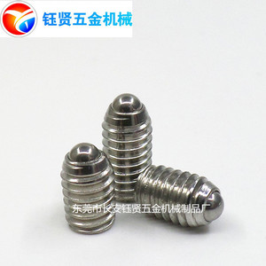 Yx Ball Screws M4 Stainless Steel Fully Threaded Cylindrical Head Polished Standard Use - Product Image 2