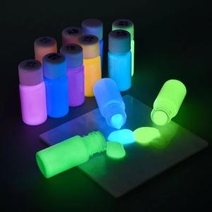 थोक 30 मिलीलीटर फ्लोरोसेंट वर्णक लंबे समय तक चलने वाले चमकदार पेंट में ऑटो चमक चमक - Product Image 2