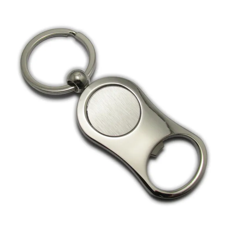 Bulk Wholesale Cheap Multi Blank Metal Can Custom Logo Keyring Key Ring Chain Beer Bottle Opener Keychain