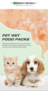 Friandises pour chats et chiens, nourriture humide, saveur poulet + <span class=keywords><strong>jaune</strong></span> <span class=keywords><strong>d</strong></span>'œuf + carotte, 80g - Product Image 3