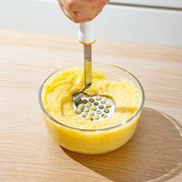 Nieuwe Handleiding Aardappelpuree Aardappelpers Aardappelpuree & Pompoen Persgereedschap Fruit & Groente Handmatig Persgereedschap