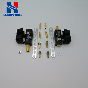 Lpg/Cng Auto Olie Naar Gas Modificatie Zwart <span class=keywords><strong>2</strong></span> Cilinder Injectie Rail Besturingseenheid Gas Auto-Onderdelen - Product Image 3