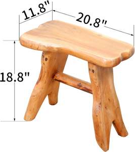 Wabisabi piccola <span class=keywords><strong>panca</strong></span> <span class=keywords><strong>in</strong></span> <span class=keywords><strong>legno</strong></span> naturale per interni/esterni albero ceppo pianta sgabello per bambini artigianato <span class=keywords><strong>legno</strong></span> scatole di <span class=keywords><strong>legno</strong></span> cartelli da parete - Product Image 3