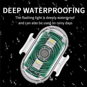 Không Dây Điều Khiển Từ Xa Mini Máy Bay Nhấp Nháy Ánh Sáng <span class=keywords><strong>RGB</strong></span> Flash Cảnh Báo Đèn Cho Xe Xe Đạp Xe Máy Phía Sau Đuôi Trang Trí Ánh Sáng - Product Image 5